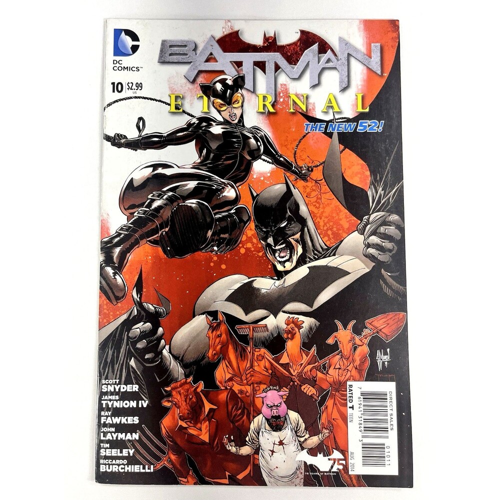 Batman Eternal #10 The New 52 DC Comics August 2014 by Scott Snyder